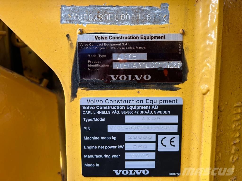 Volvo A30E Dumpperit