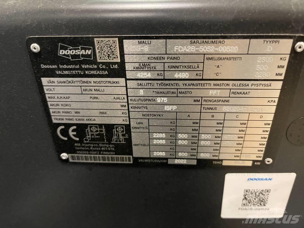 Doosan D25S-9 Diesel Dieseltrukit
