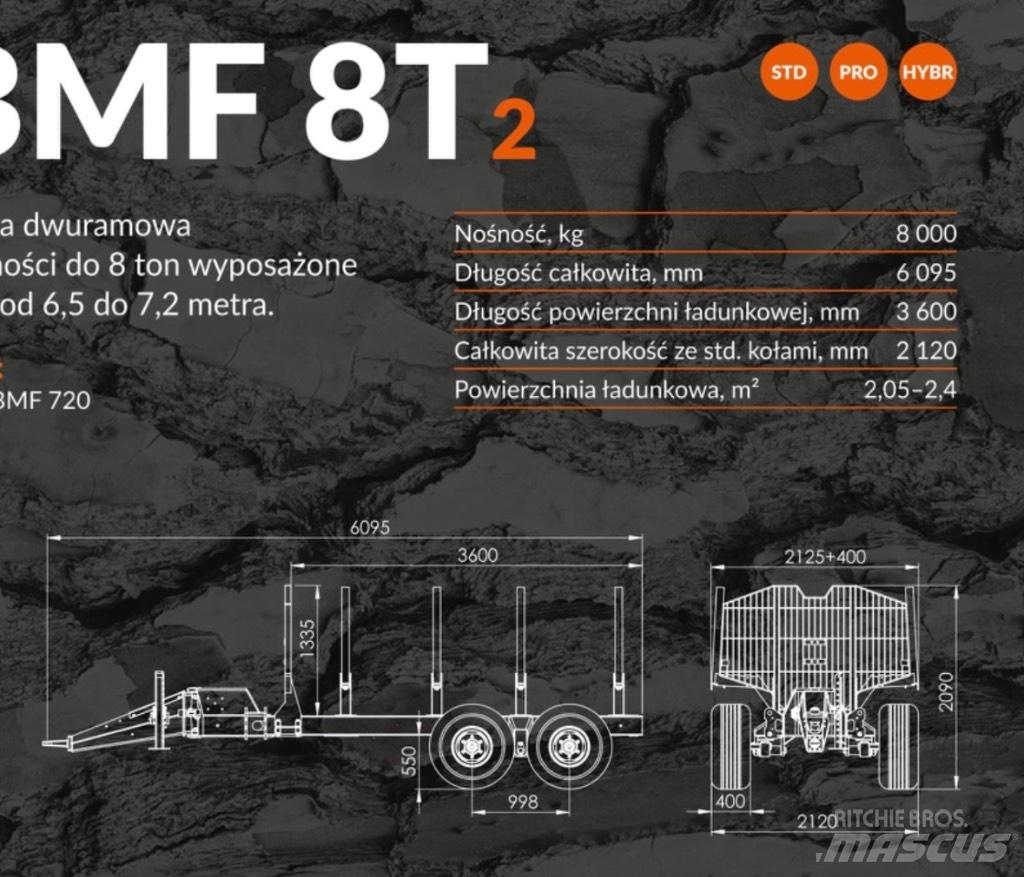 BMF 8T2 650 Metsäperävaunut