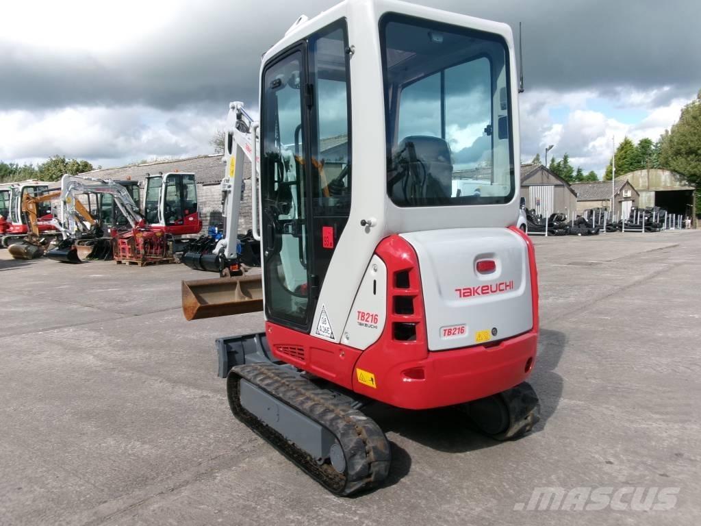 Takeuchi TB 216 Minikaivukoneet < 7t