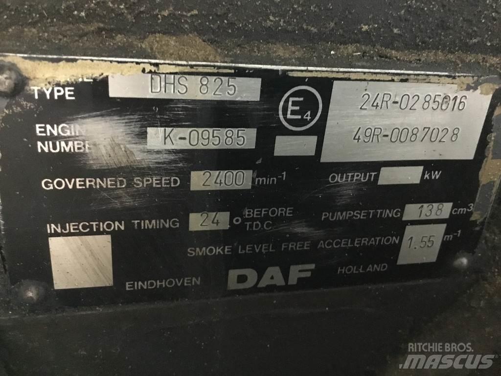 DAF DHS825 USED Moottorit