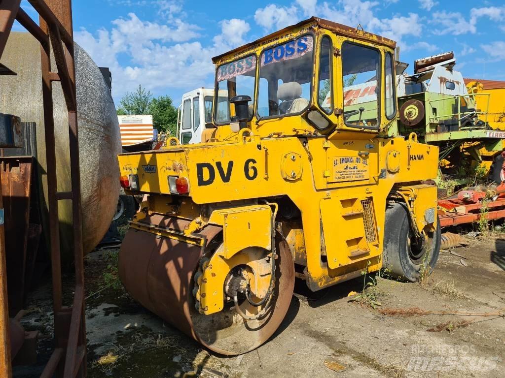 Hamm DV6K Tandemjyrät