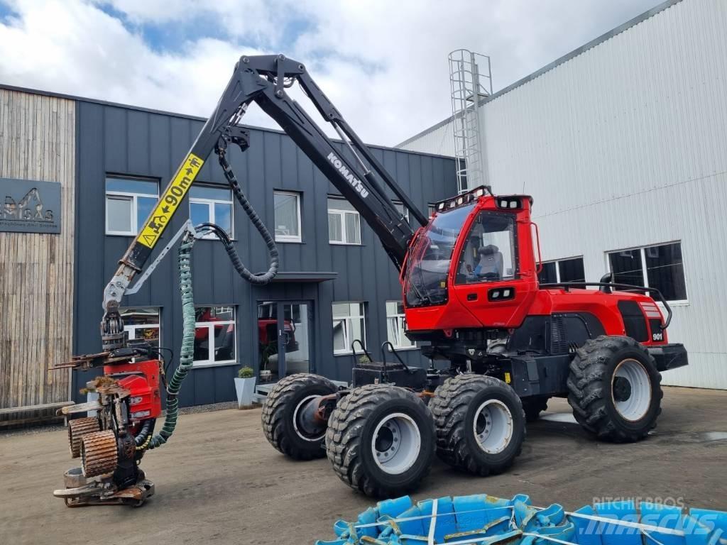 Komatsu 901 Harvesterit