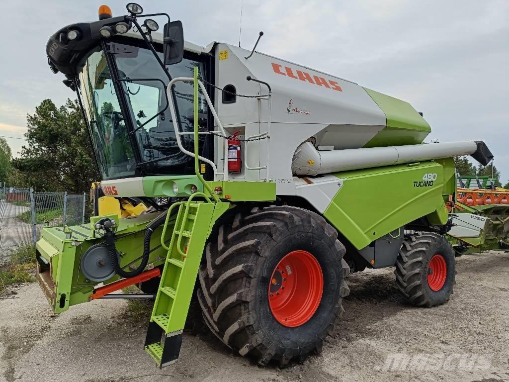 CLAAS Tucano 480 Leikkuupuimurit