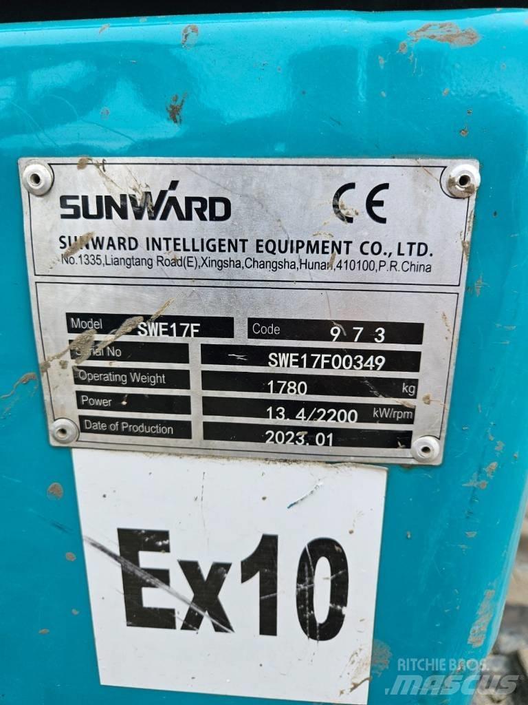 Sunward SWE 17 F Minikaivukoneet < 7t