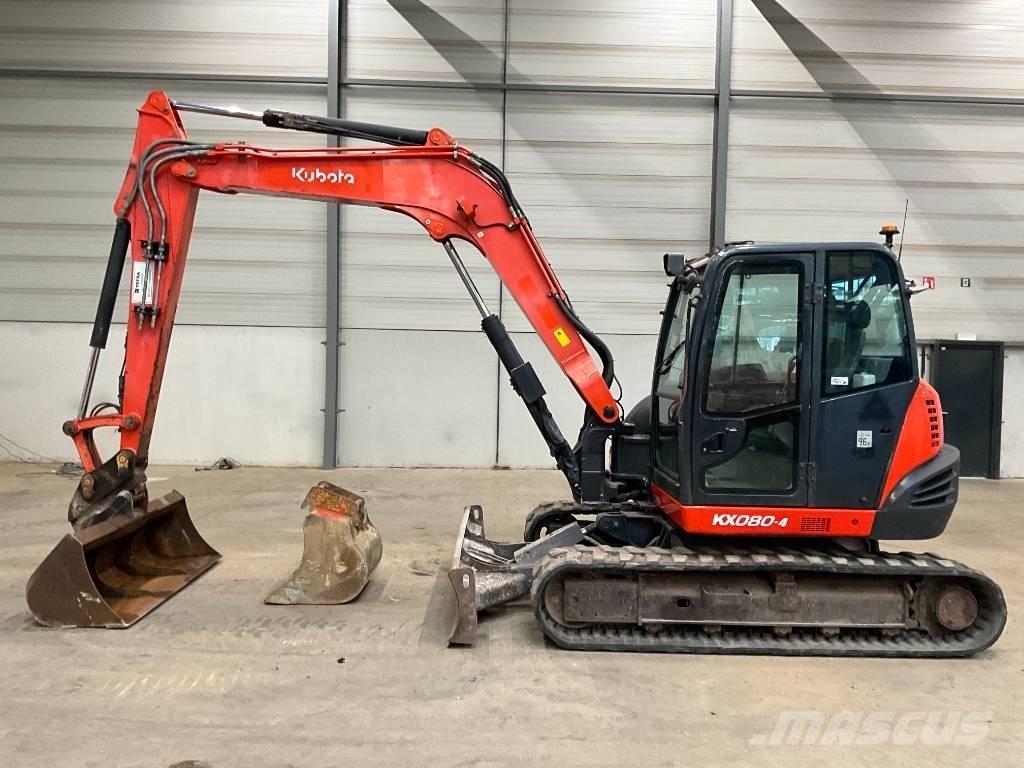 Kubota KX 080-4 Midikaivukoneet 7t - 12t