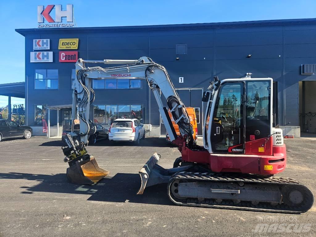 Takeuchi TB 280 FR Midikaivukoneet 7t - 12t