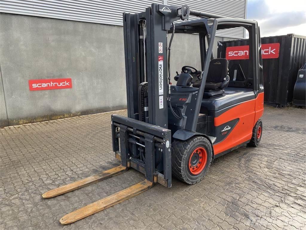 Linde E50 Sähkötrukit