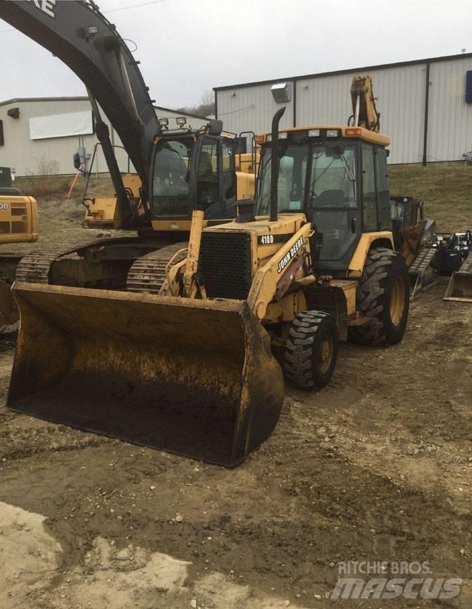 John Deere 410 D Kaivurikuormaajat