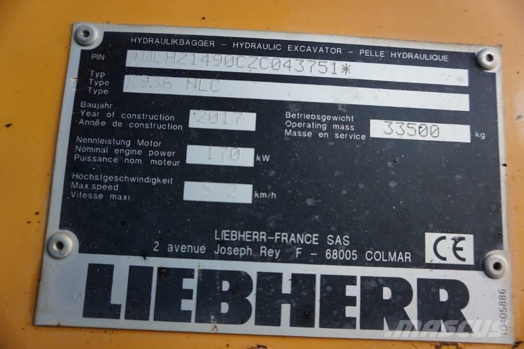 Liebherr R 936 N LC Telakaivukoneet