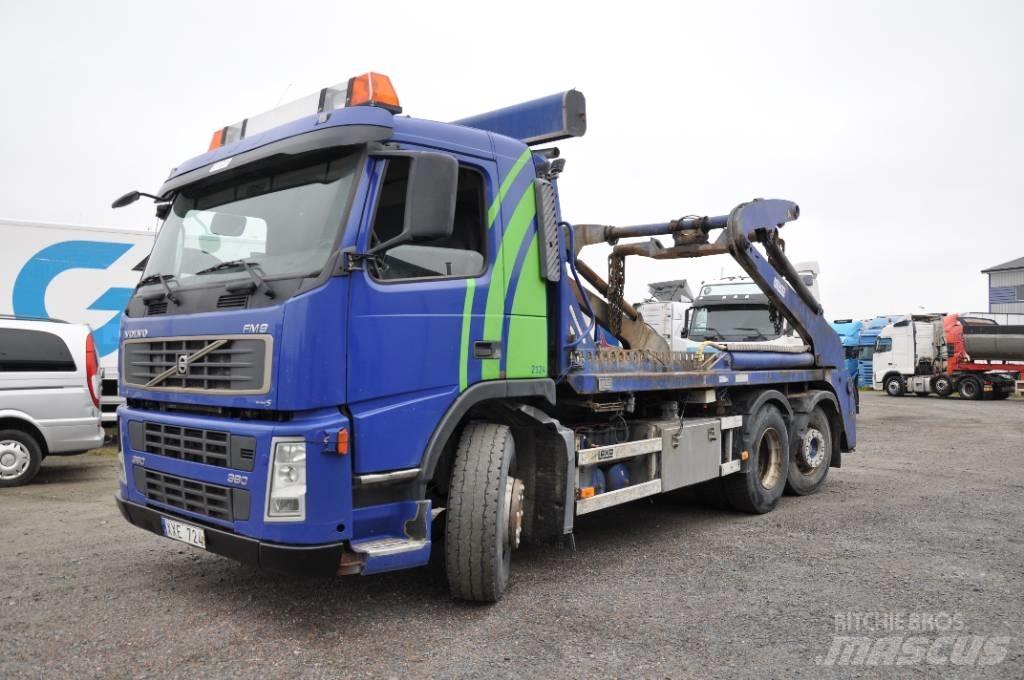 Volvo FM-380 6*2 Nostovarsi-vaihtolavakuorma-autot