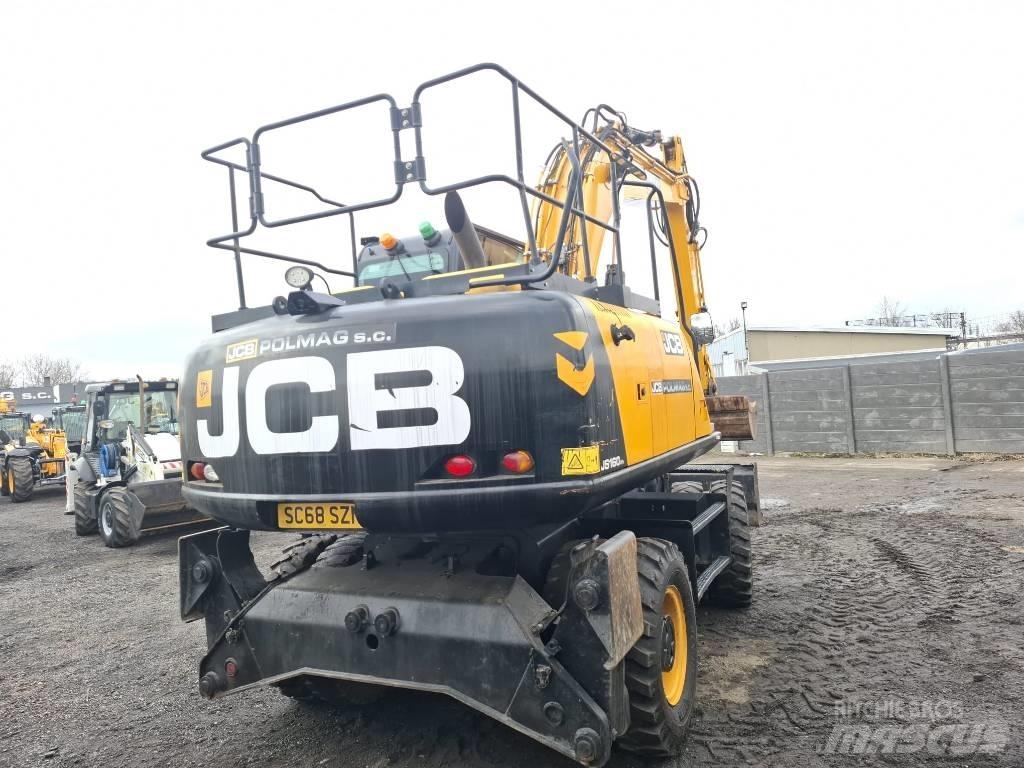 JCB JS 160 W Pyöräkaivukoneet