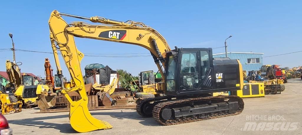 CAT 318FL Telakaivukoneet