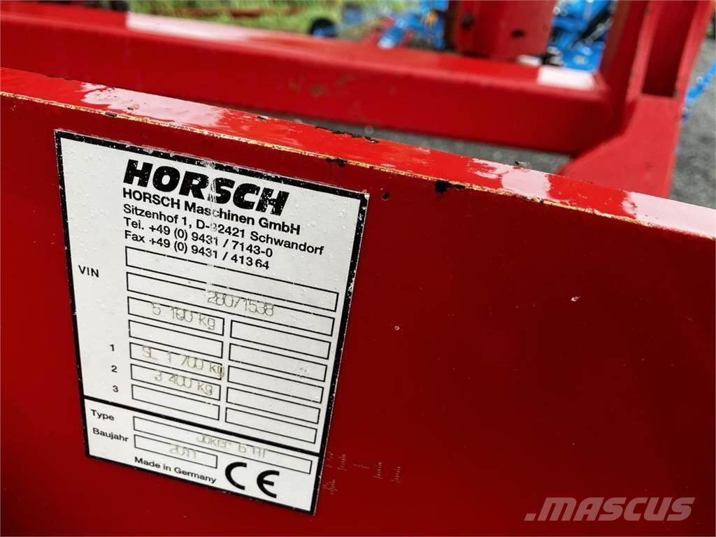 Horsch Joker 6RT Kiekkomultaimet ja lautasäkeet