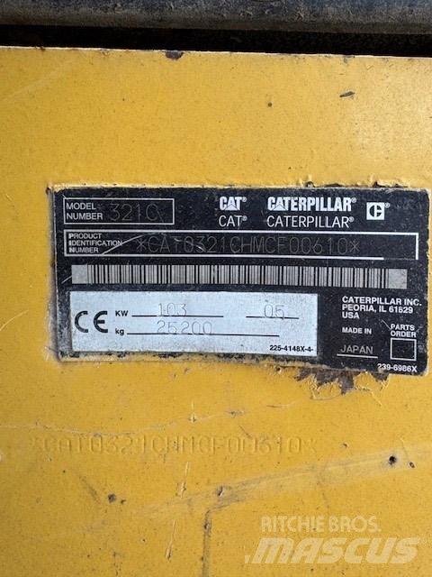 CAT 321 C LCR Telakaivukoneet