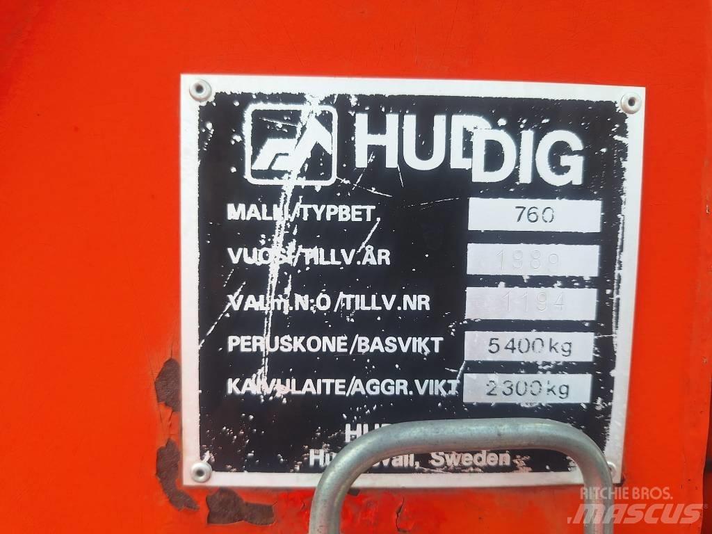 Huddig 760 Kaivurikuormaajat