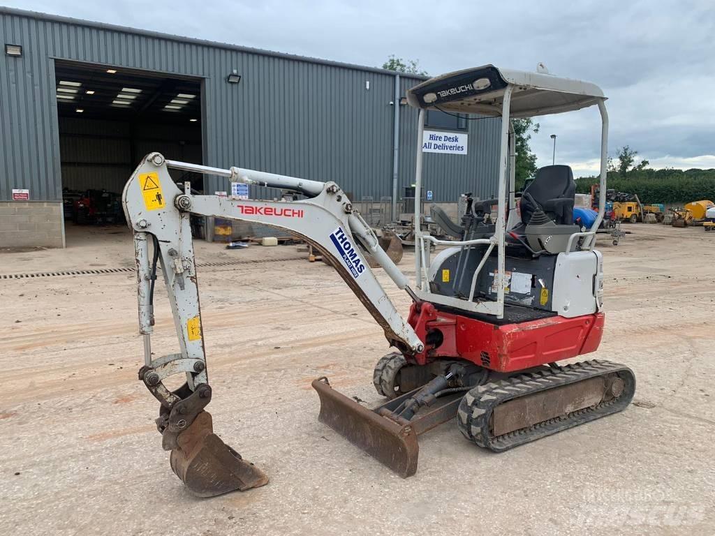 Takeuchi TB 215 R Minikaivukoneet < 7t