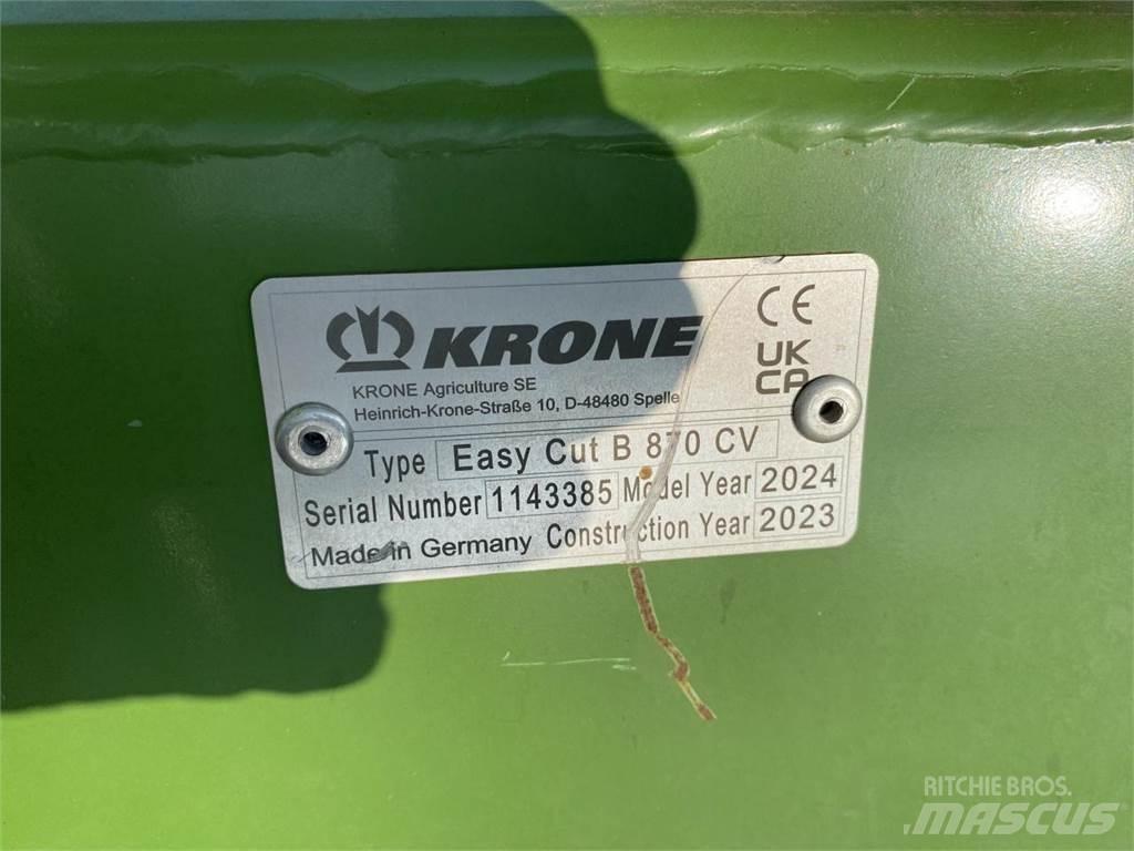 Krone EC B 870 CV Niittokoneet