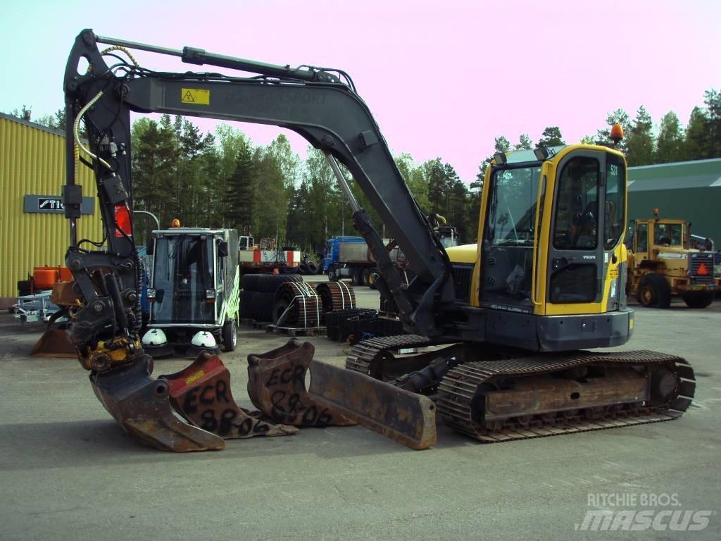 Volvo ECR 88 Midikaivukoneet 7t - 12t