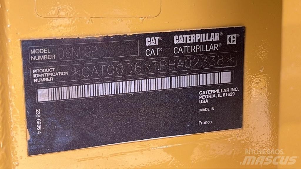 CAT D 6 N LGP Telaketjupuskutraktorit