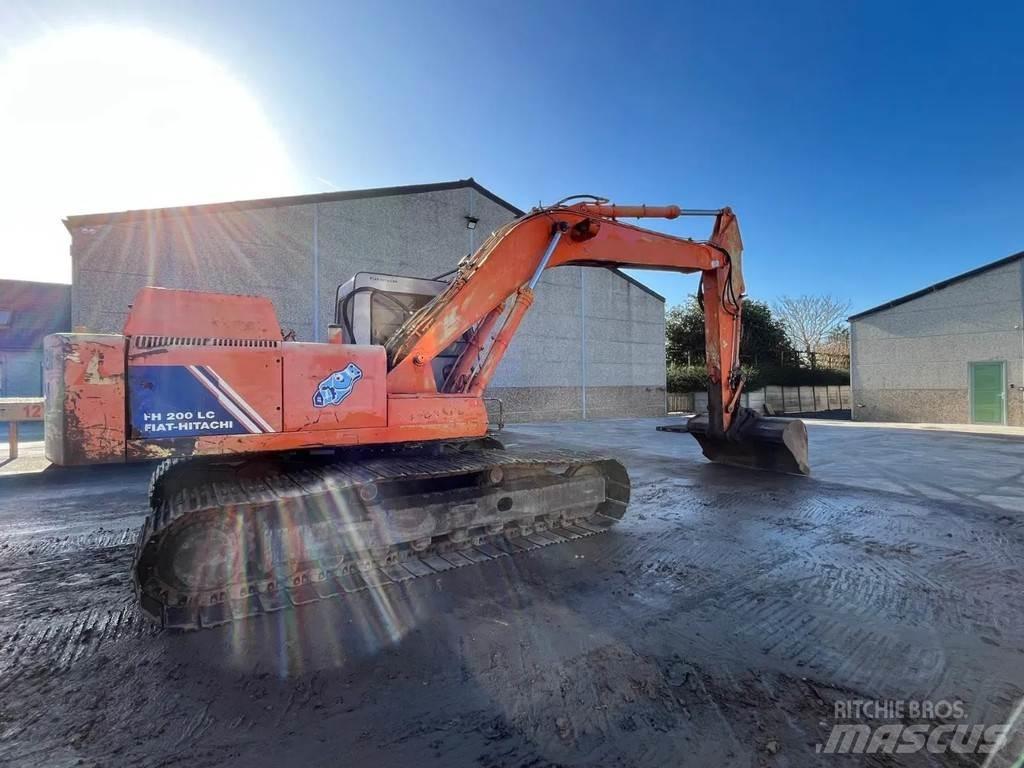 Fiat Hitachi LC200 Telakaivukoneet