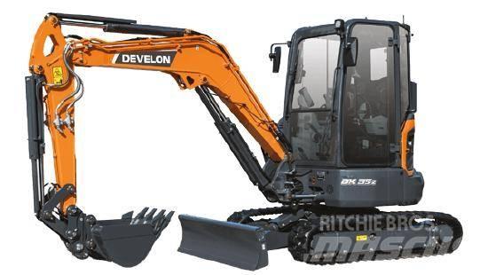 Develon DX 35 Z-7 Minikaivukoneet < 7t