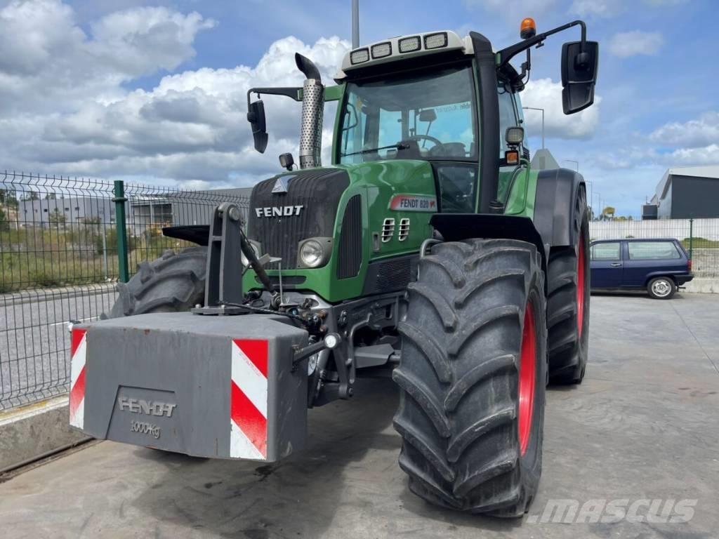Fendt 820 Vario TMS Traktorit