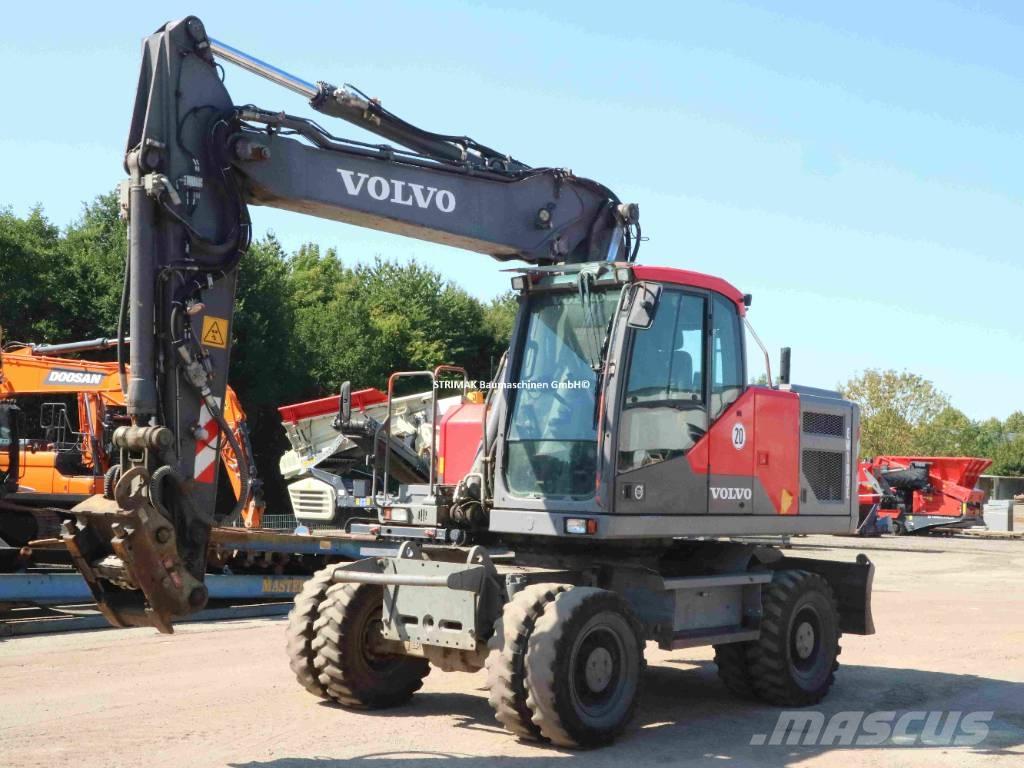 Volvo EW 180 E Pyöräkaivukoneet