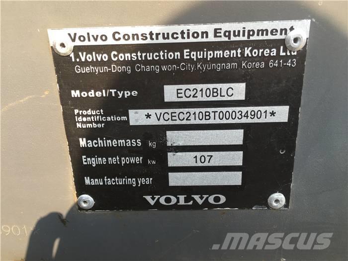 Volvo EC 210 B LC Telakaivukoneet
