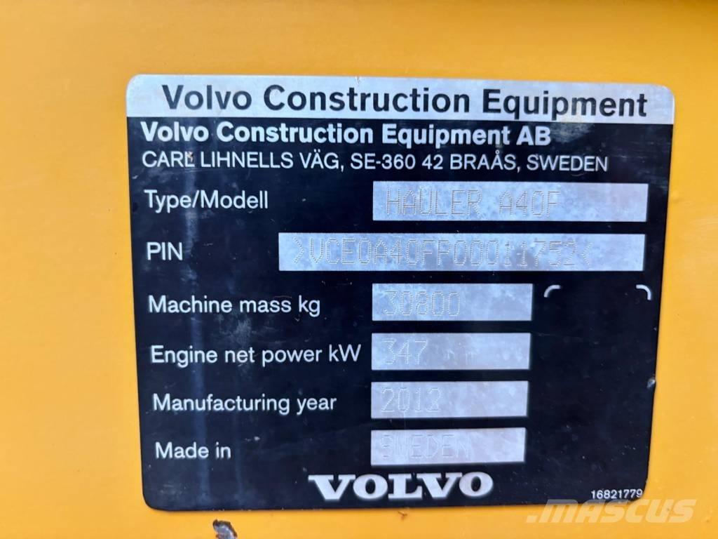 Volvo A 40 F Dumpperit