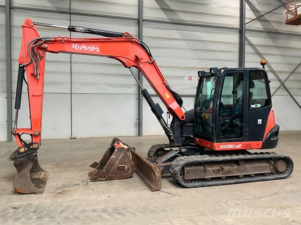 Kubota KX 080-4 A Midikaivukoneet 7t - 12t