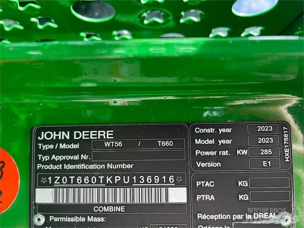 John Deere T660 Leikkuupuimurit