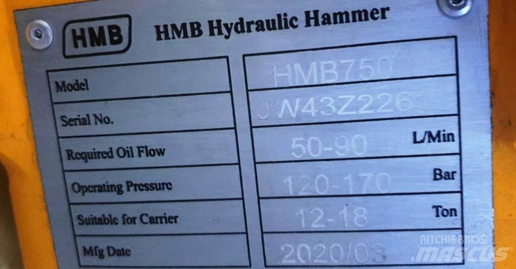 HMB 750 Iskuvasarat