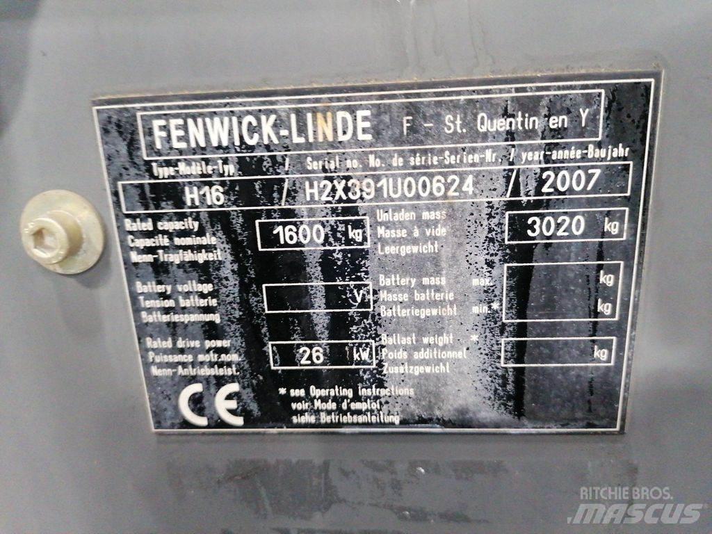 Linde H16D Dieseltrukit