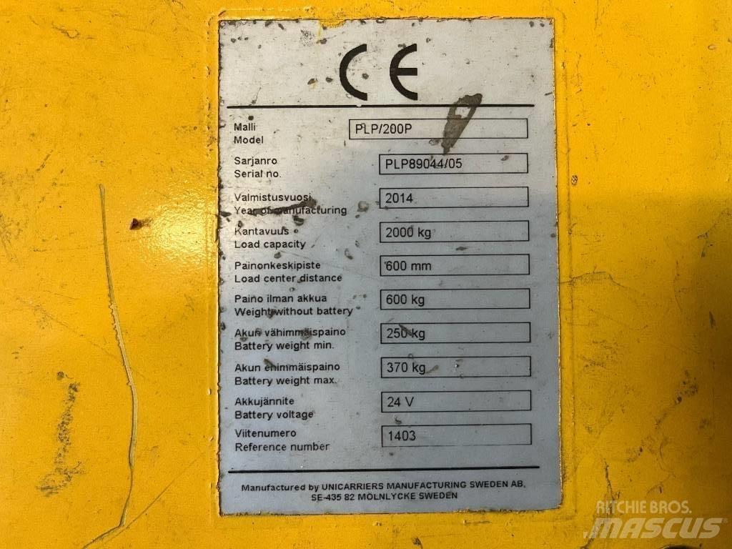 Atlet PLP89044/05 Lavansiirtotrukit ajotasolla