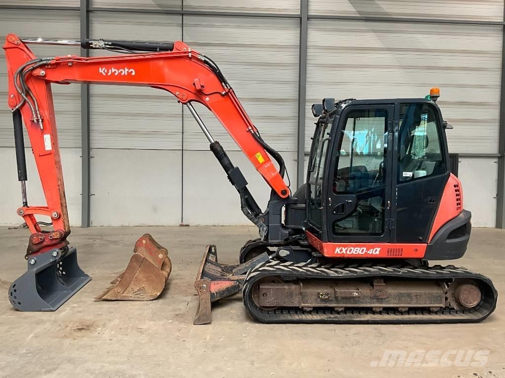 Kubota KX 080-4 A Midikaivukoneet 7t - 12t