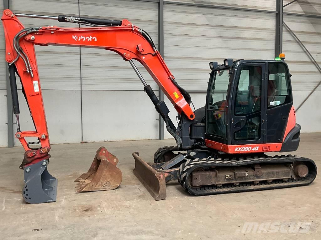 Kubota KX 080-4 A Midikaivukoneet 7t - 12t