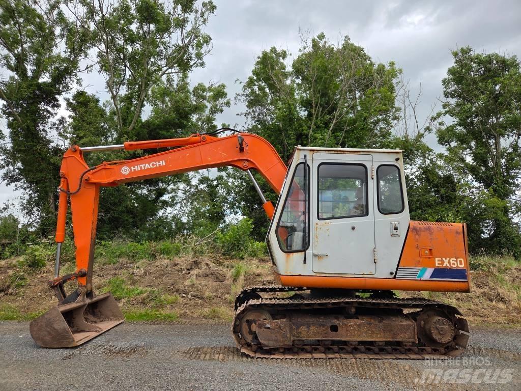 Hitachi EX 60-1 Telakaivukoneet