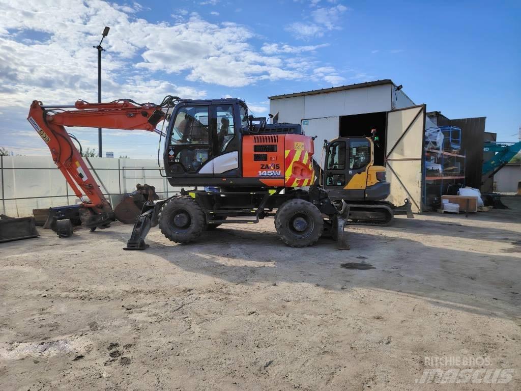 Hitachi ZX 145 Pyöräkaivukoneet