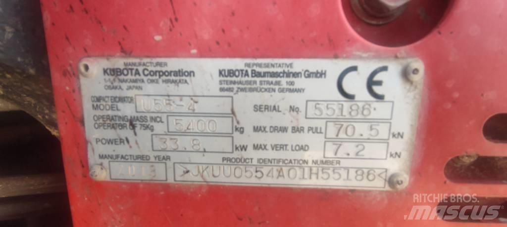 Kubota U 55-4 Minikaivukoneet < 7t