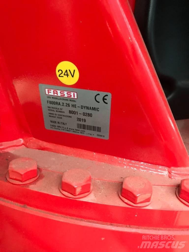 Fassi F 800 RA 2.26 Kappaletavaranosturit