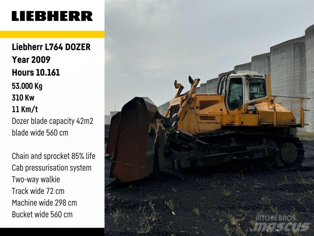 Liebherr PR 764 Telaketjupuskutraktorit