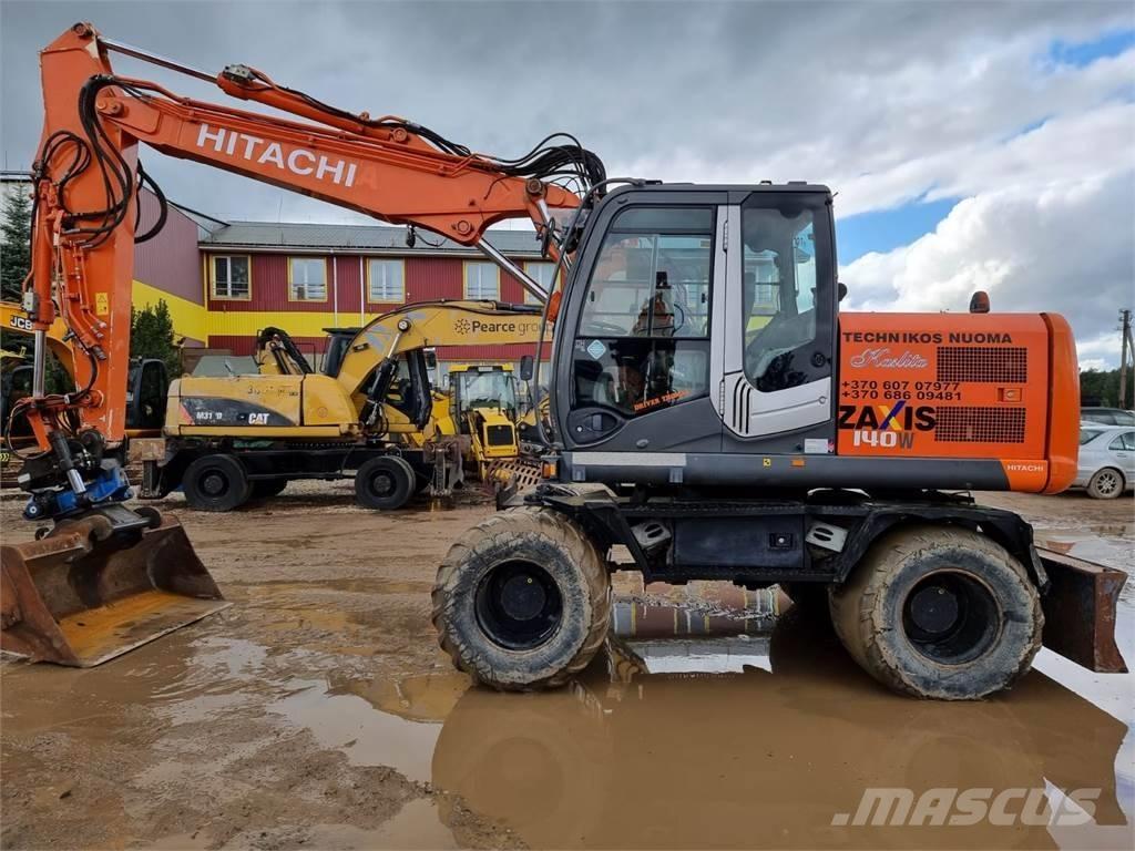 Hitachi ZX 140 W-3 Pyöräkaivukoneet