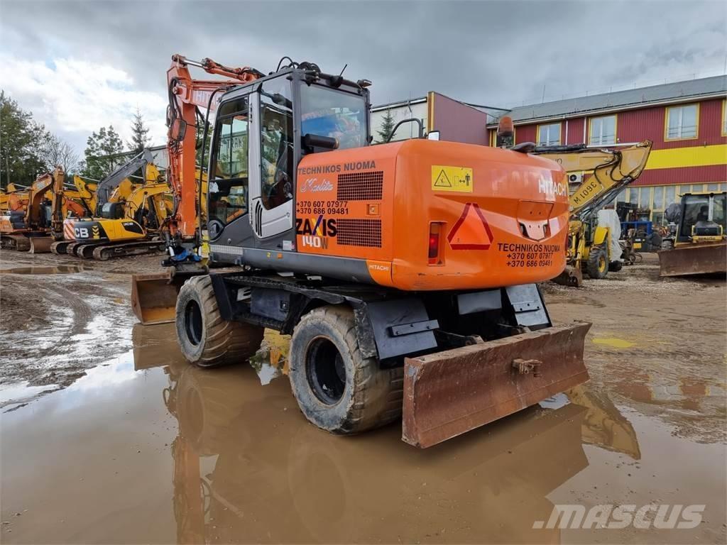 Hitachi ZX 140 W-3 Pyöräkaivukoneet