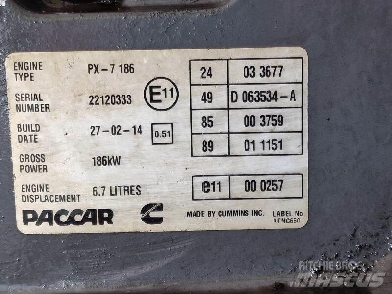 DAF PX-7 184 Moottorit