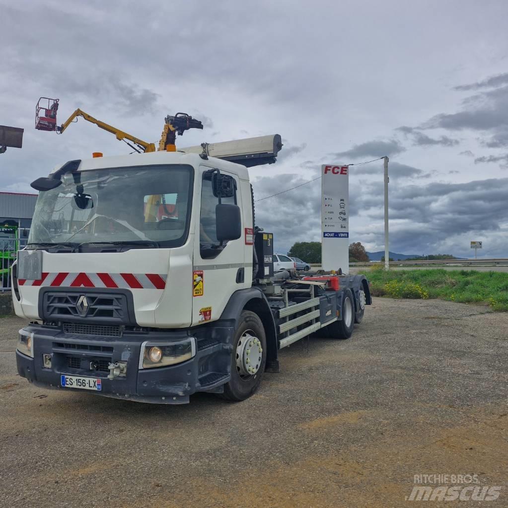 Renault D Wide 380 Koukkulava kuorma-autot