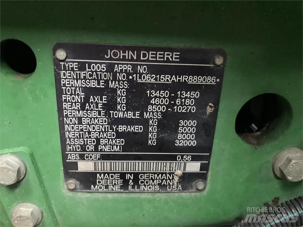John Deere 6215R Traktorit