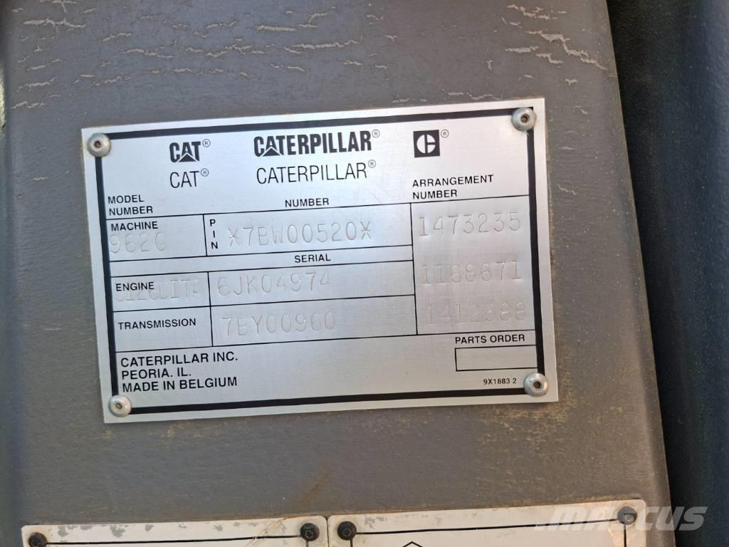 CAT 962 G Pyöräkuormaajat