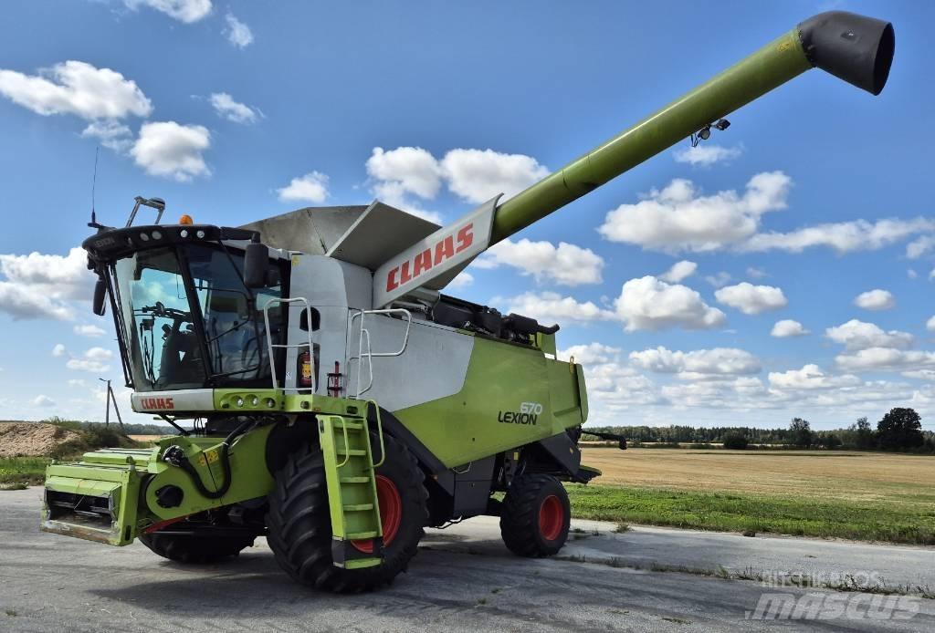 CLAAS Lexion 670 Leikkuupuimurit