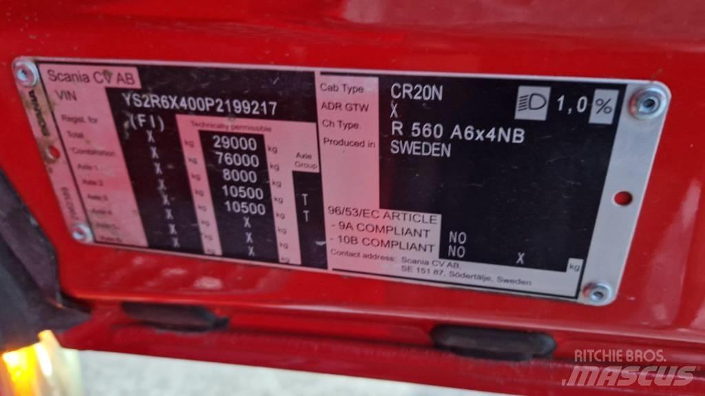 Scania HCT R560 6x4 Vetopöytäautot